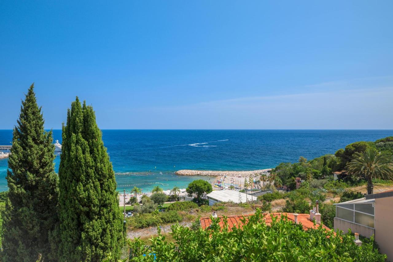 Proche Monaco, Vue Mer Et Acces A La Plage Saint-Antoine  Экстерьер фото